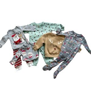 Christmas Baby Outfit Bundle 3-6 Months
